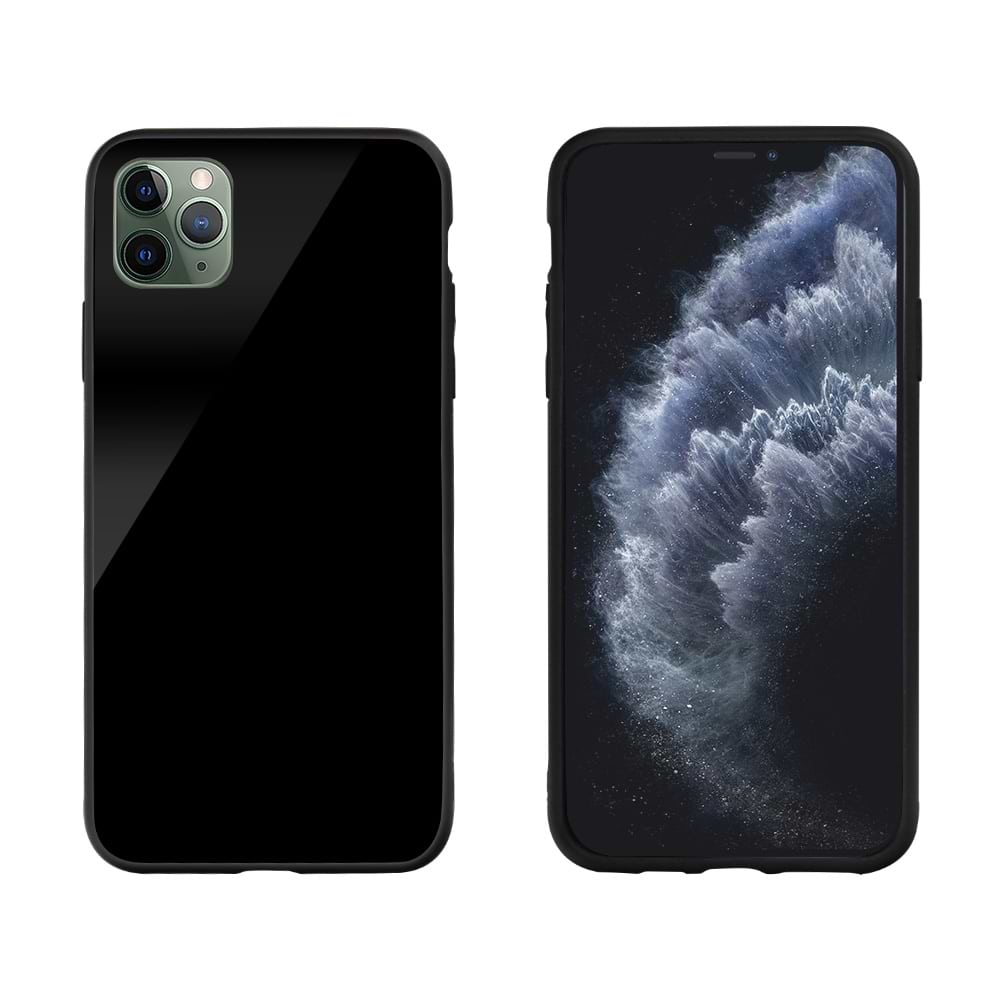 Чохол для смартфону Intaleo Real Glass for Apple iPhone 11 Pro Black (1283126495861)