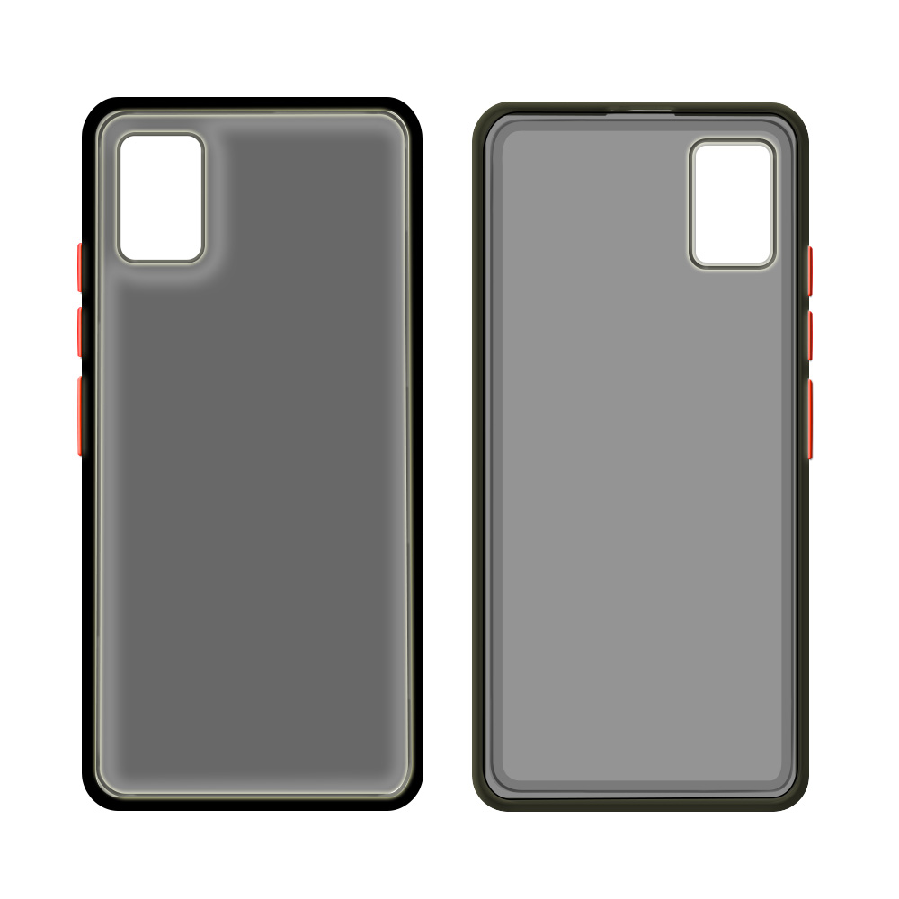 Чохол для смартфону Intaleo Smoky for Samsung A71 (A715) Black (1283126497223)