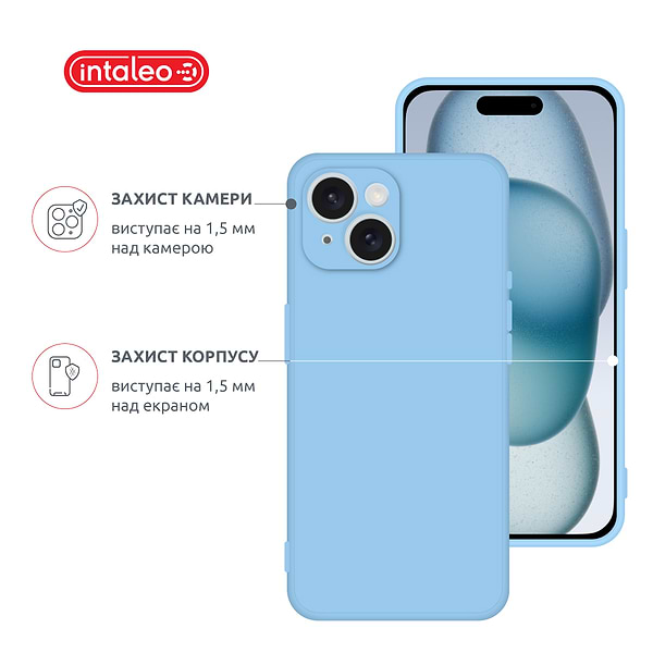 Фото - Чохол для смартфону Intaleo SoftShell for Apple iPhone 15 Plus (1283126585272)