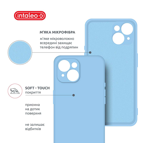 Фото - Чохол для смартфону Intaleo SoftShell for Apple iPhone 15 Plus (1283126585272)
