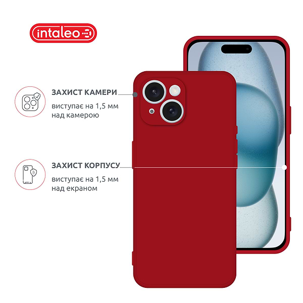 Фото - Чохол для смартфону Intaleo SoftShell for Apple iPhone 15 Plus (1283126585296)