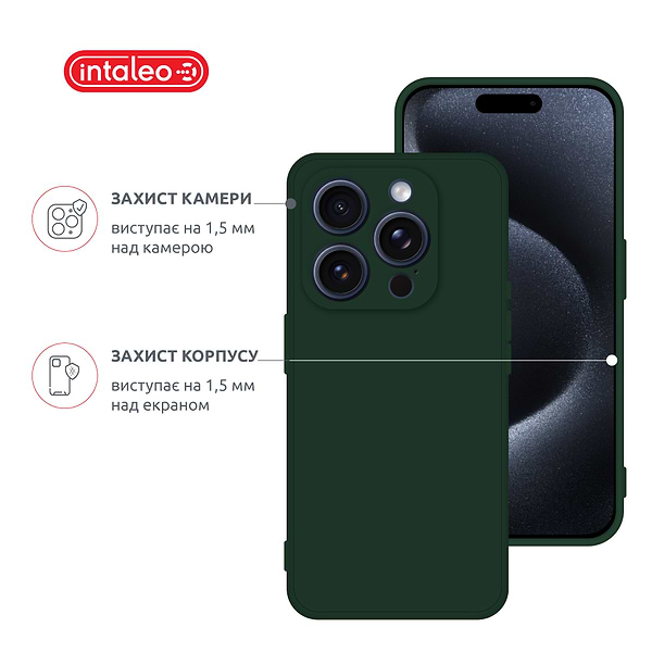 Фото - Чохол для смартфону Intaleo SoftShell for Apple iPhone 15 Pro (1283126585333)