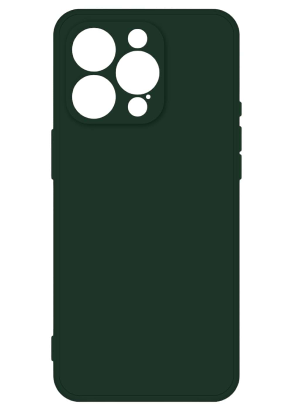 Чехол для смартфона Intaleo SoftShell for Apple iPhone 15 Pro Max Dark Green (1283126585388)