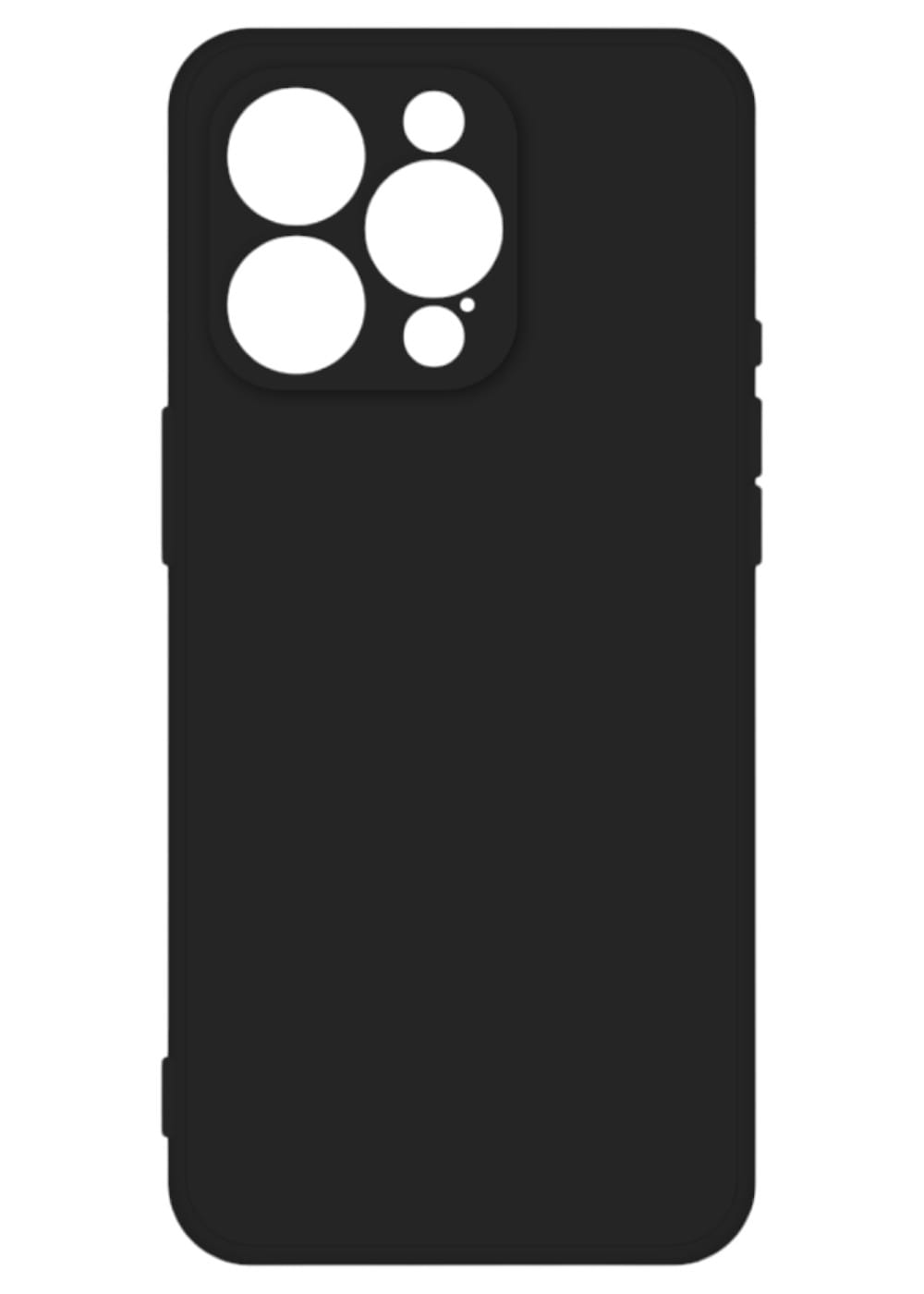 Чехол для смартфона Intaleo SoftShell for Apple iPhone 15 Pro Max Black (1283126585401)