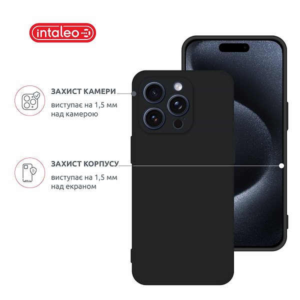 Фото - Чохол для смартфону Intaleo SoftShell for Apple iPhone 15 Pro Max (1283126585401)