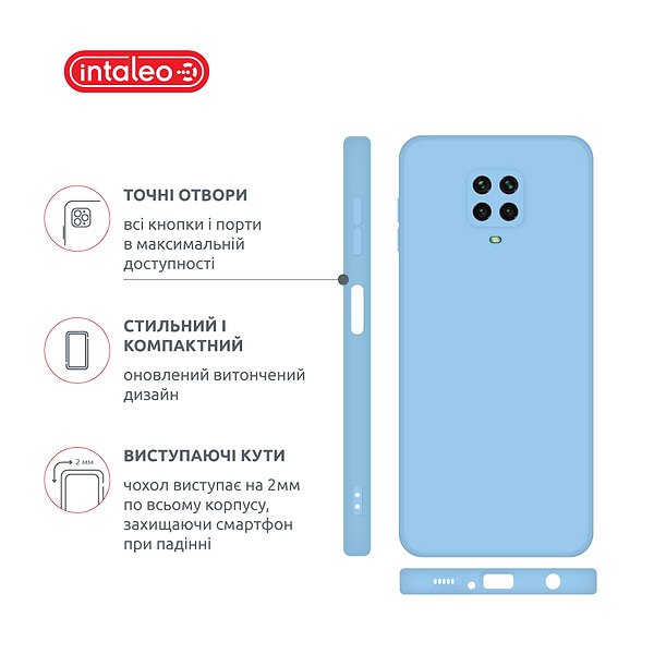 Фото - Чехол для смартфона Intaleo SoftShell for Xiaomi Redmi Note 9S (1283126586309)