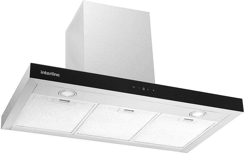 Уцінка - Витяжка декоративна Interline CUBA X/BL 90 TB/2/T #