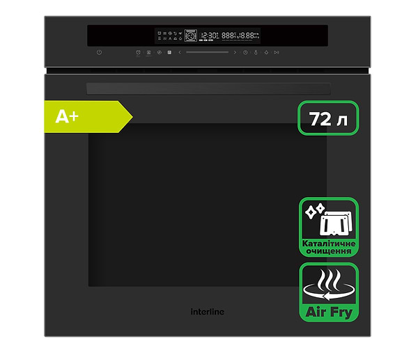 Фото - Духовой шкаф Interline OEG 935 STG BA Pure Black