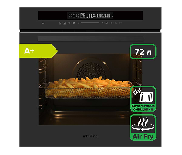 Фото - Духовой шкаф Interline OEG 935 STG BA Pure Black