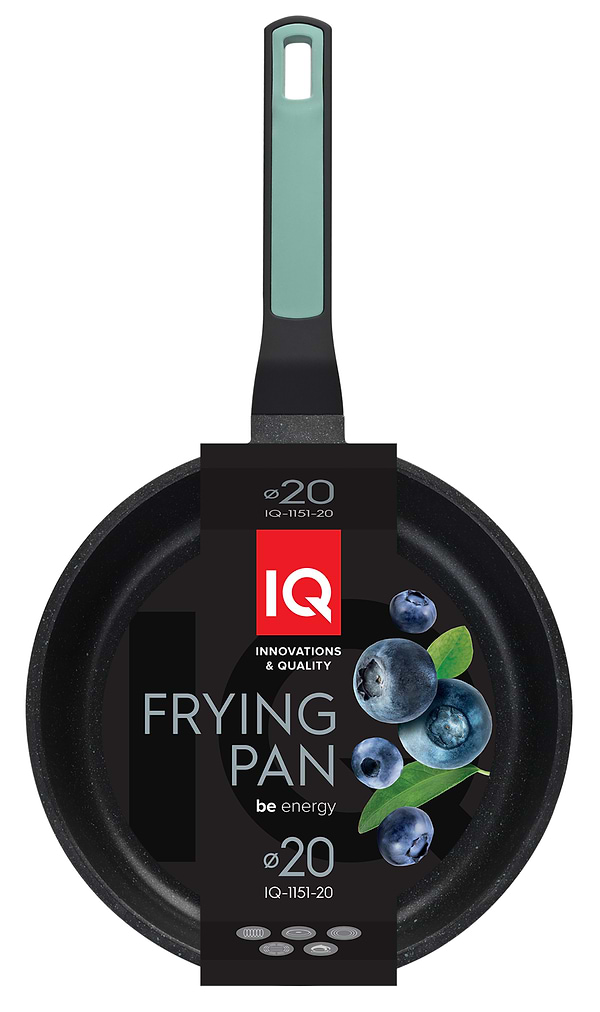 Фото - Сковорода универсальная IQ Be Energy 20 см (IQ-1151-20)
