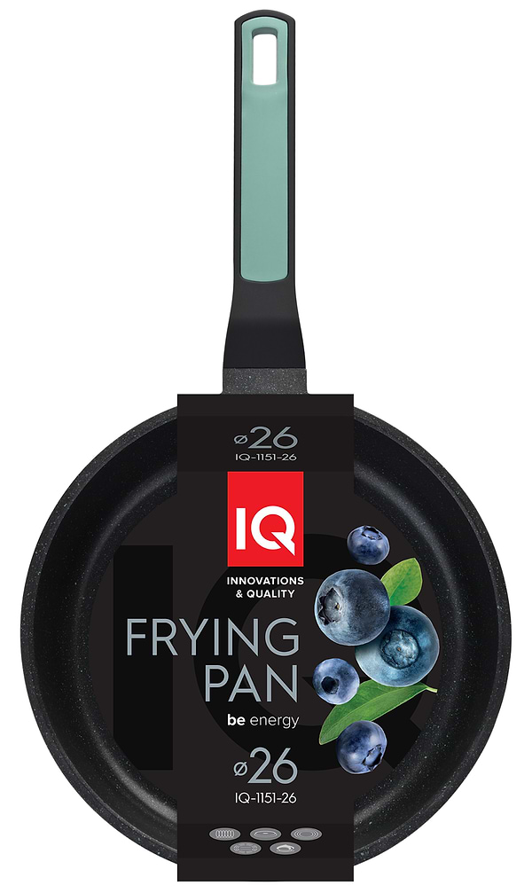 Фото - Сковорода універсальна IQ Be Energy 26 см (IQ-1151-26)