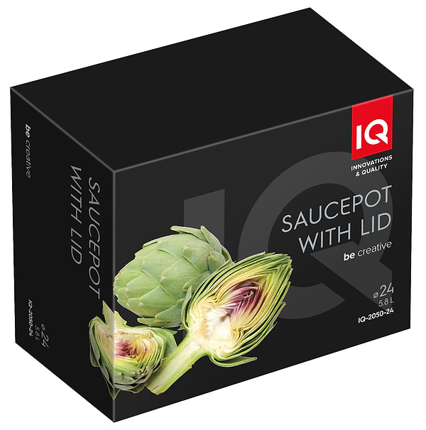 Фото - Кастрюля IQ Creative 24 см (IQ-2050-24)