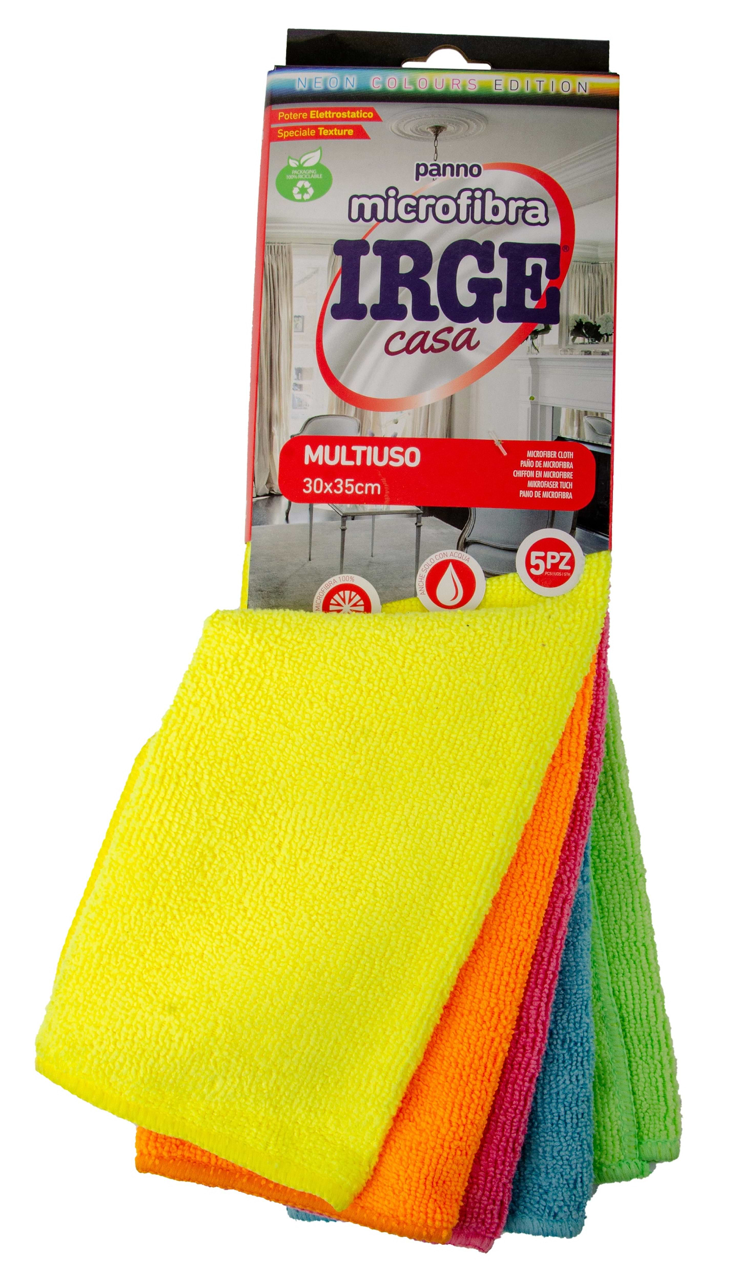 Серветка побутова IRGE 30х35 см 5 шт. (PAN3568A)