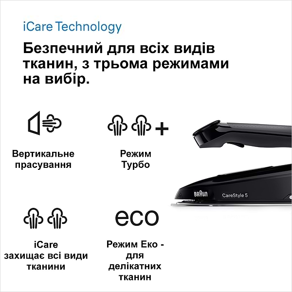 Фото - Утюг с парогенератором Braun IS5249BK