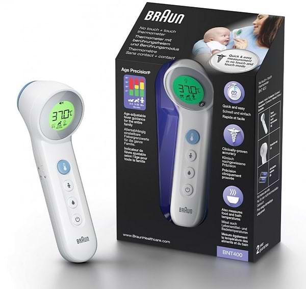 Фото - Термометр Braun BNT400 White