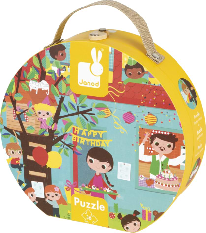 Пазли (3-4 роки) Janod Вечірка. День Народження (J02764)