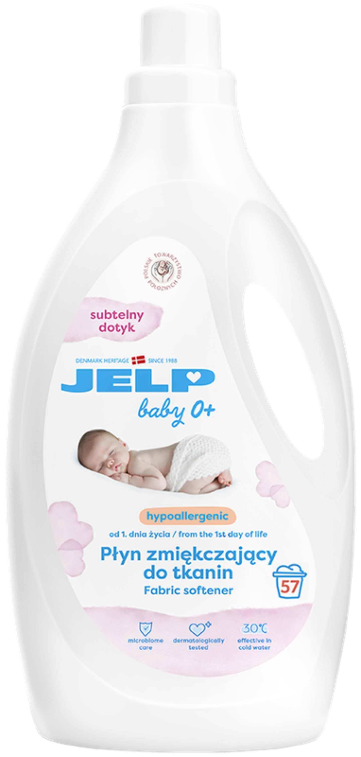 Ополіскувач для білизни JELP Baby 0+ Гіпоалергенний Тонкий Дотик 57 прань, 2 л. (98047) - Фото 1