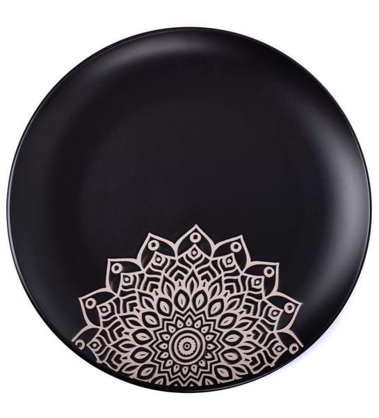 Тарелка десертная Limited Edition Kora 20,5 см Black (JH2068-1)