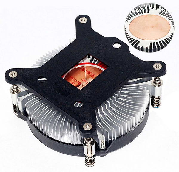 Фото - Процессорный кулер Jonsbo Nucore Smail form (3L) factor 95W (intel LGA 1150/1155/1156)