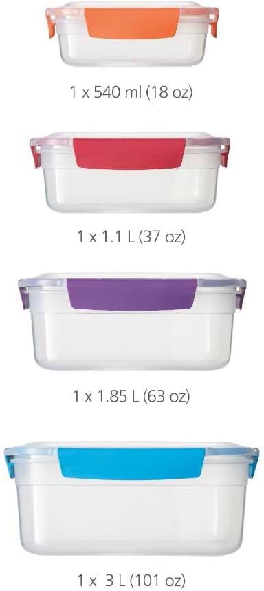 Фото - Ємність для сипучих Joseph Joseph 4 пр. 81090