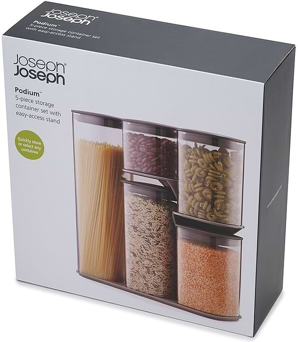 Фото - Набір ємностей для сипучих Joseph Joseph 6 пр. 81071