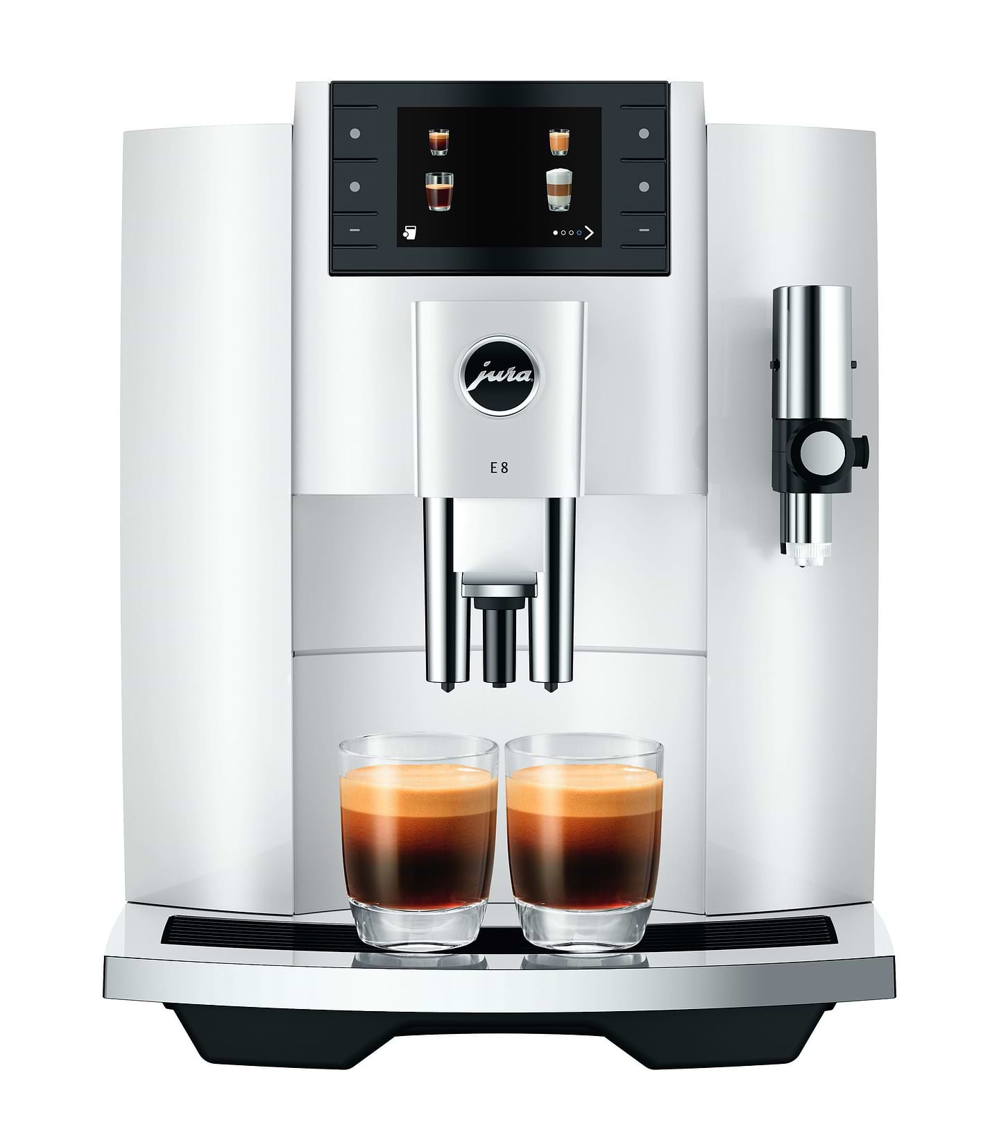 Кофемашина Jura E8 Piano White (EC) - Фото 1