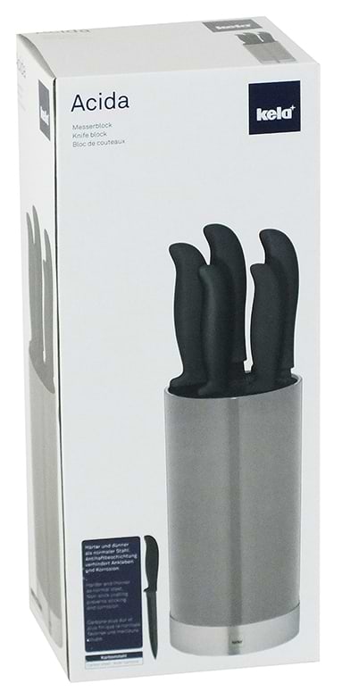 Фото - Набор ножей Kela Acida Grey 6 пр. (11288)