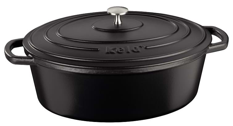 Каструля Kela Calido 33х26х12 см 6 л Black (12473)