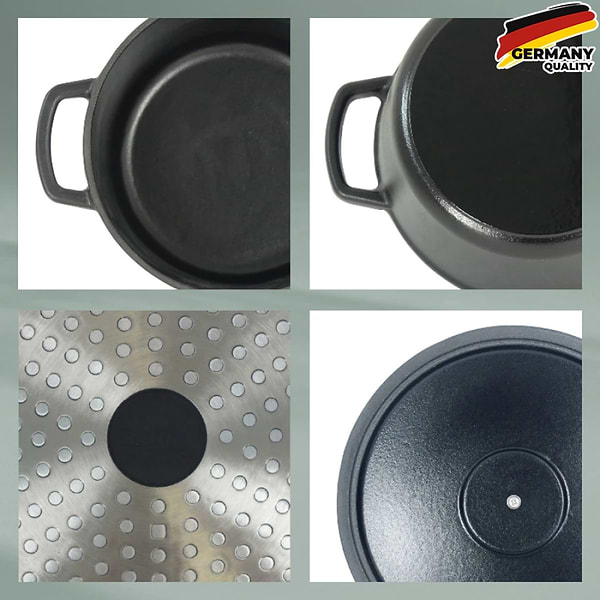 Фото - Кастрюля Kela Calido 4 л Black (12861)