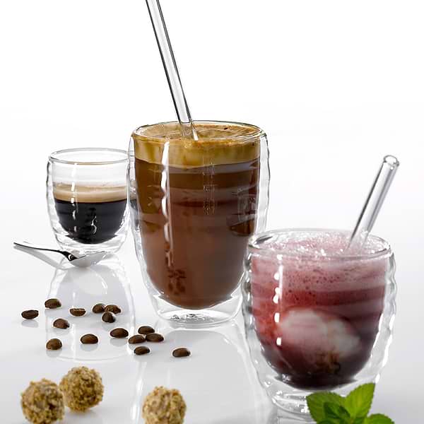 Фото - Набор стаканов с двойными стенками Kela Cesena 80 мл 2шт. (12410)