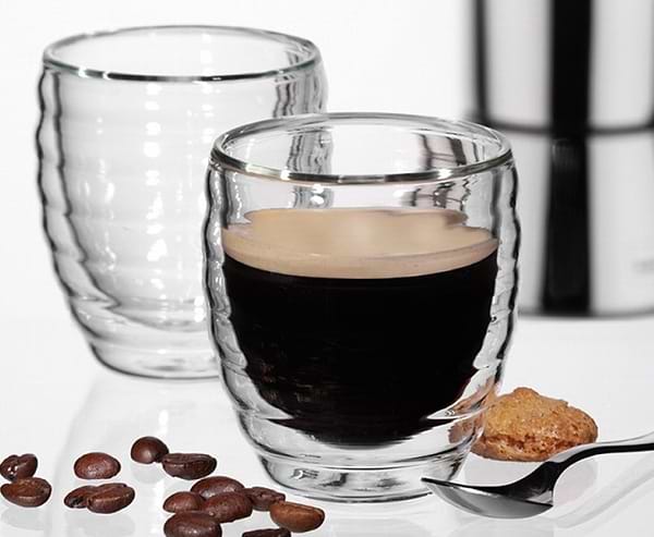 Фото - Набор стаканов с двойными стенками Kela Cesena 80 мл 2шт. (12410)