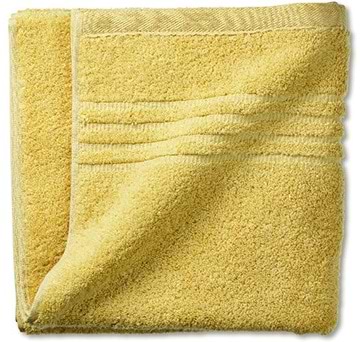 Фото - Полотенце банное Kela Leonora желтый 50x100 см (23442)