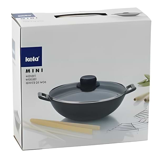 Фото - Сковорода ВОК Kela Mini 24 см 1.6 л 5 пр. (77747)