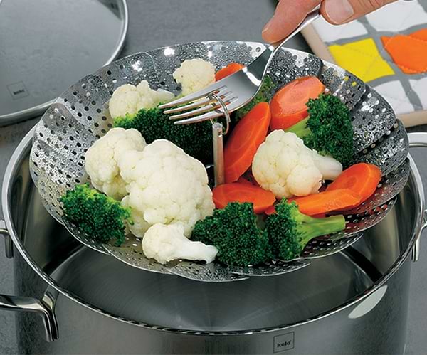 Фото - Ємність для приготування на пару Kela Rosi 14-24 см (19099)