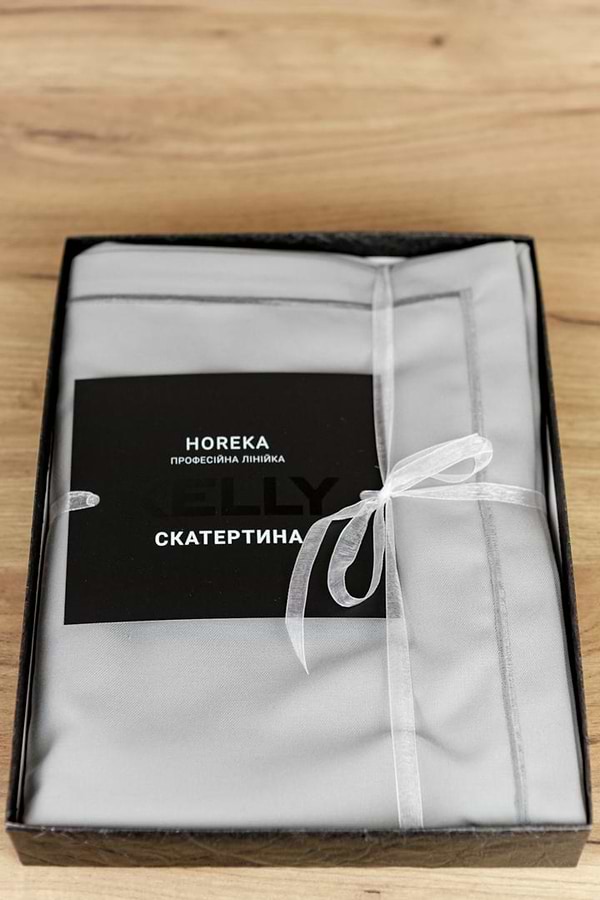 Фото - Скатерть прямоугольная Прованс Kelly белая 140х220 см (032998)