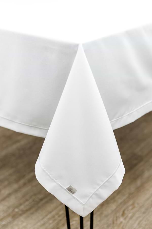 Фото - Скатерть прямоугольная Прованс Kelly белая 140х220 см (032998)