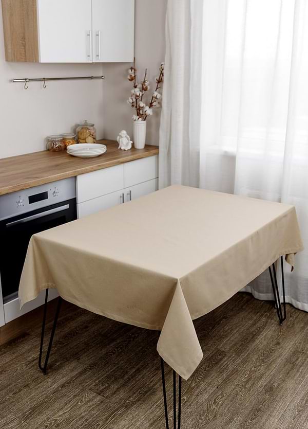 Фото - Скатерть прямоугольная Прованс Kelly беж 300х140 см (033010)