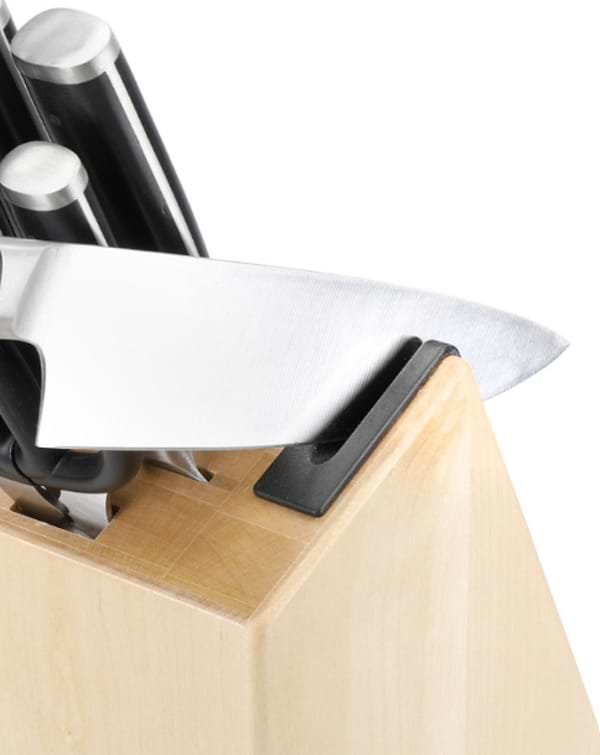 Фото - Набір ножів KitchenAid з підставкою Classic, 6 пр.  і точило (KO6PSTSNOBG)