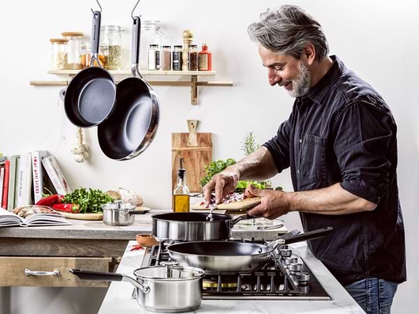 Фото - Сковорода універсальна KitchenAid CSS 28 см (CC005702-001)