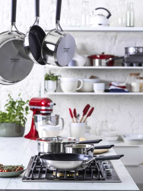 Фото - Сковорода універсальна KitchenAid CSS 28 см (CC005702-001)