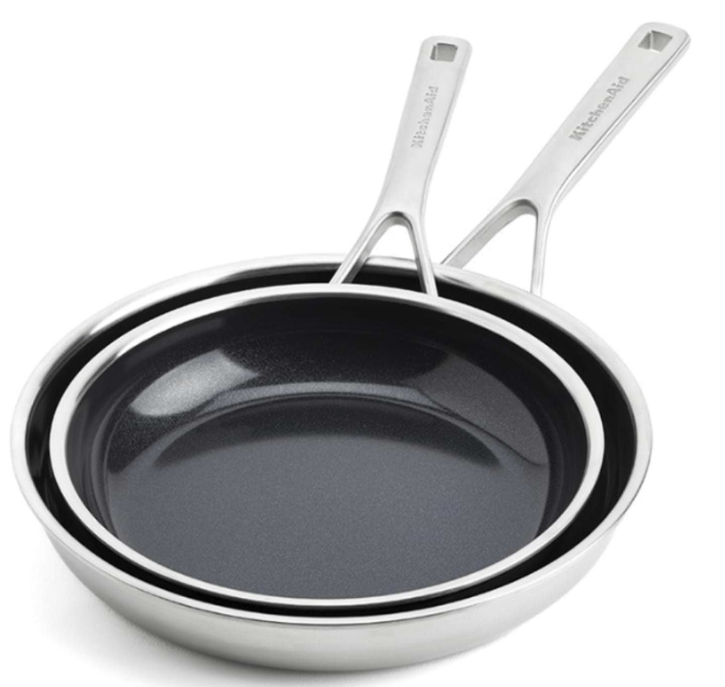 Набір сковорідок KitchenAid MSS 24+28 см (CC006066-001) - Фото 1