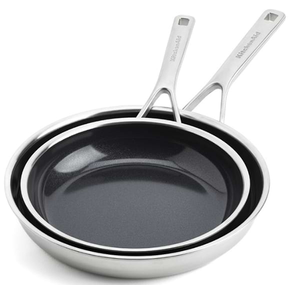 Фото - Набір сковорідок KitchenAid MSS 24+28 см (CC006066-001)