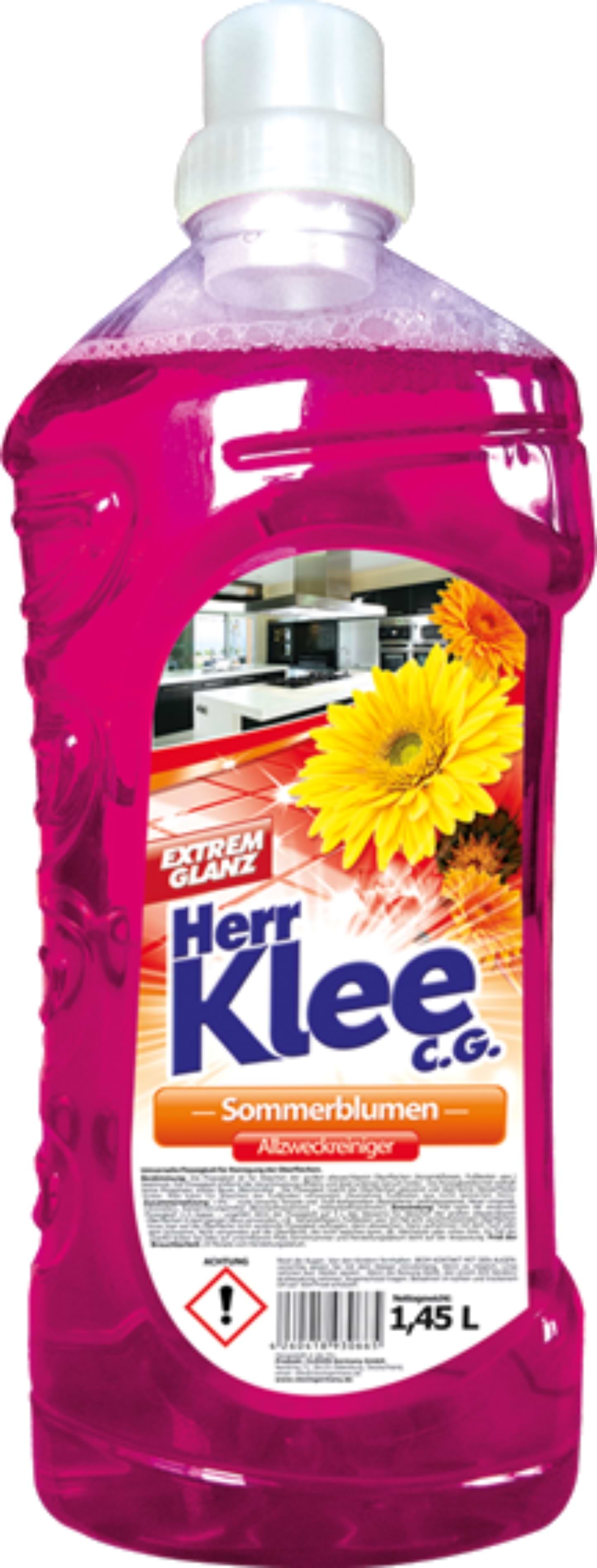 Чистящее средство универсальное Klee Sommerblumen 1450 мл (4260418930665) - Фото 1