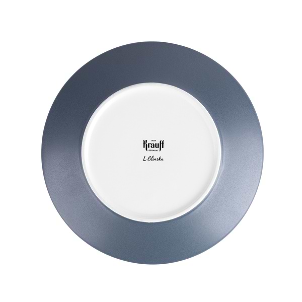 Фото - Тарілка десертна Krauff 21,5 см Hattu Gray (24-320-045)
