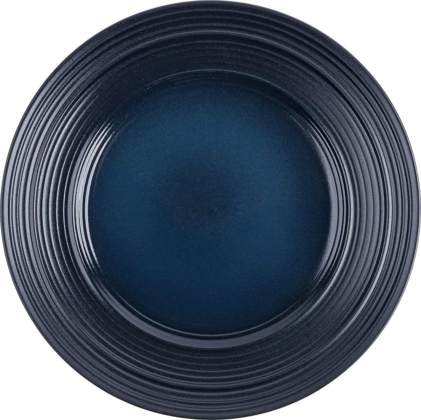 Тарілка обідня Krauff 25,4 см Lucerne Black&Blue (24-320-009)