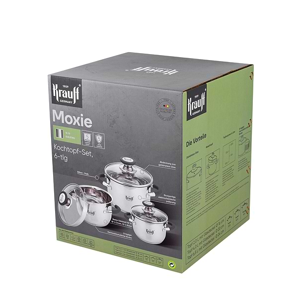 Фото - Набір посуду Krauff 26-238-083 Moxie 6 пр.