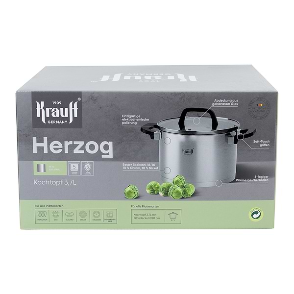 Фото - Кастрюля Krauff 26-247-013 Herzog 3,7 л