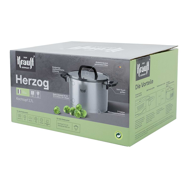 Фото - Кастрюля Krauff 26-247-013 Herzog 3,7 л