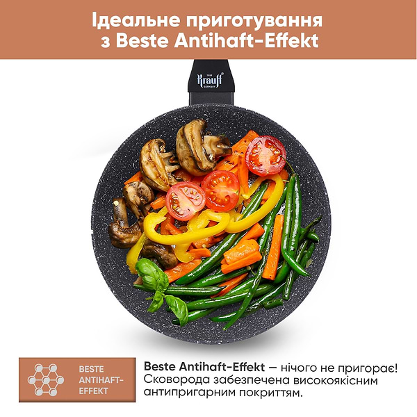 Фото - Сковорода универсальная Krauff Fry Power 20 см (25-45-126)