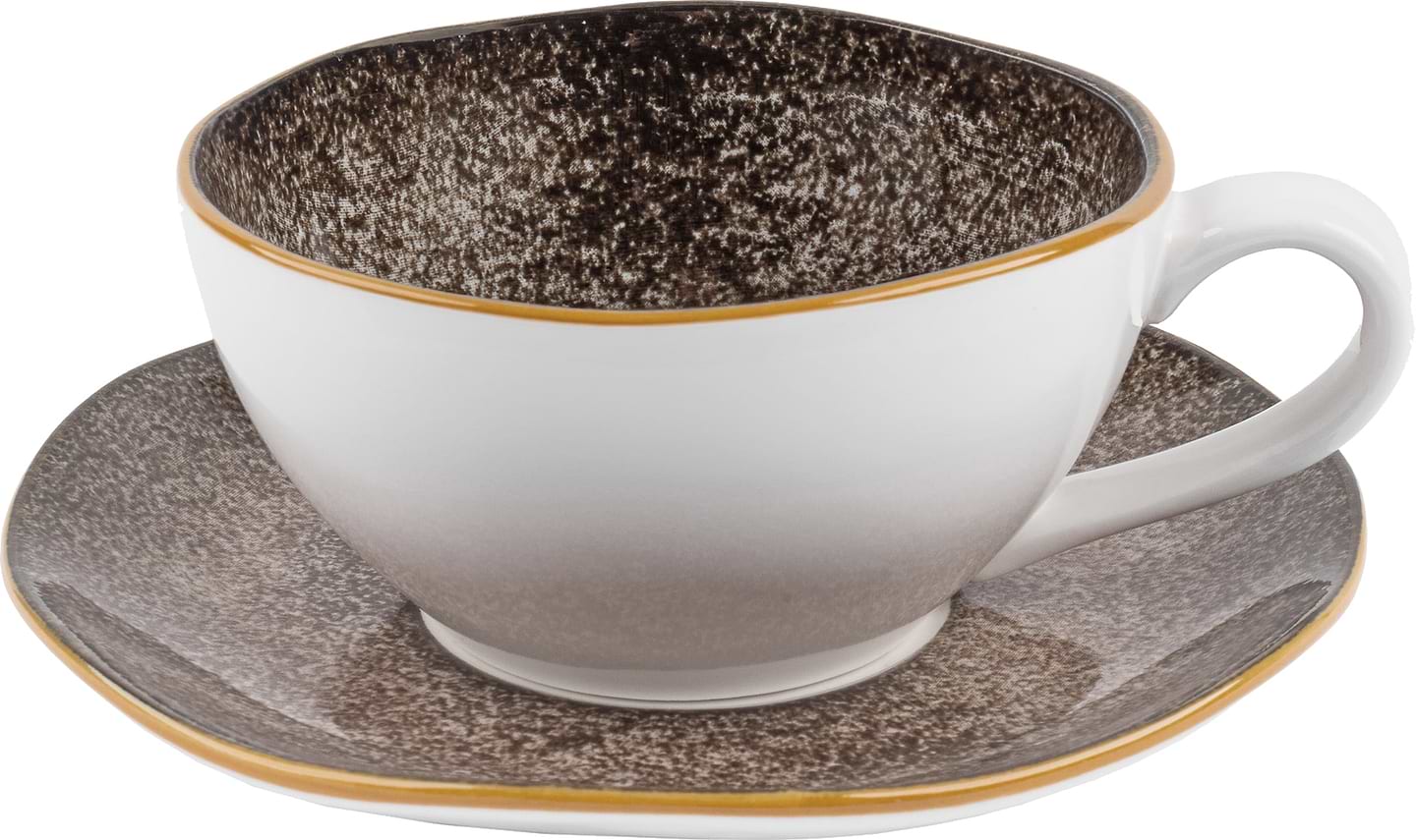 Чашка Krauff Grey Ferns 220 мл (24-319-011) - Фото 1